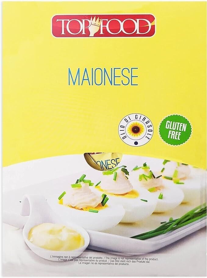 Maionese Top Food -100pzX12gr  Monodose